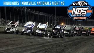 World of Outlaws NOS Energy Drink Sprint Cars, Knoxville Raceway August 12, 2022 | HIGHLIGHTS