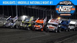 World of Outlaws NOS Energy Drink Sprint Cars, Knoxville Raceway August 10, 2022 | HIGHLIGHTS