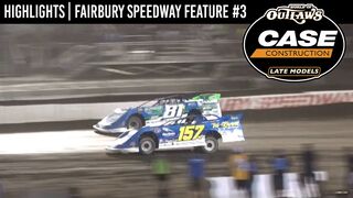 World of Outlaws CASE Late Models at Fairbury Speedway Feature #3 | July 29, 2022 | HIGHLIGHTS