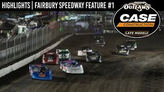 World of Outlaws CASE Late Models at Fairbury Speedway Feature #1 | July 29, 2022 | HIGHLIGHTS