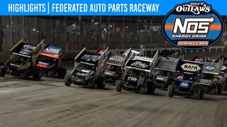 World of Outlaws NOS Energy Drink Sprint Cars, Federated Auto Raceway August 5, 2022 | HIGHLIGHTS