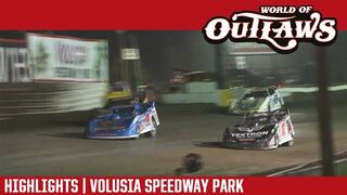 World of Outlaws Craftsman Late Models Volusia Speedway Park February 15th, 2018 | HIGHLIGHTS