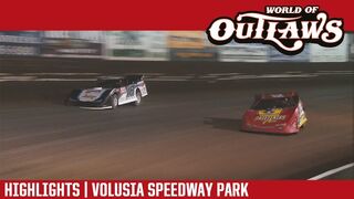 World of Outlaws Craftsman Late Models Volusia Speedway Park February 14th, 2018 | HIGHLIGHTS