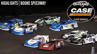 World of Outlaws CASE Late Models at Boone Speedway July 25, 2022 | HIGHLIGHTS