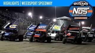 World of Outlaws NOS Energy Drink Sprint Cars, Weedsport Speedway July 30, 2022 | HIGHLIGHTS
