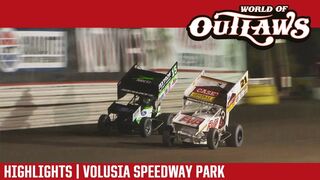 World of Outlaws Craftsman Sprint Cars Volusia Speedway Park February 11th, 2018 | HIGHLIGHTS