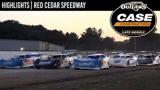 World of Outlaws CASE Late Models at Red Cedar Speedway July 17, 2022 | HIGHLIGHTS