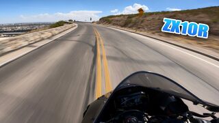 ZX10R ride up a winding road