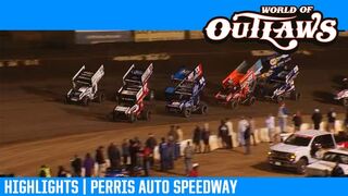 World of Outlaws NOS Energy Drink Sprint Cars Perris Auto Speedway March 30, 2019 | HIGHLIGHTS