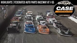 World of Outlaws CASE Late Models at Federated Auto Parts Raceway at I-55 June 25, 2022 | HIGHLIGHTS
