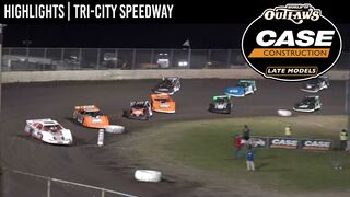 World of Outlaws CASE Late Models at Tri-City Speedway June 3, 2022 | HIGHLIGHTS
