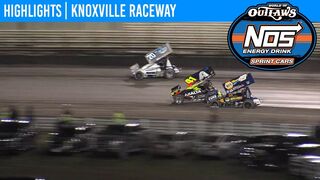 World of Outlaws NOS Energy Drink Sprint Cars Knoxville Raceway, August 8, 2019 | HIGHLIGHTS