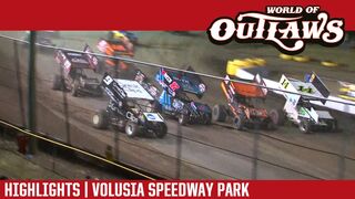 World of Outlaws Craftsman Sprint Cars Volusia Speedway Park February 17, 2017 | HIGHLIGHTS