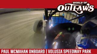 World of Outlaws Craftsman Sprint Cars Paul McMahan Volusia Speedway Park Feb 14, 2017 | ONBOARD