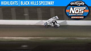 World of Outlaws NOS Energy Drink Sprint Cars Black Hills Speedway, August 23rd, 2019 | HIGHLIGHTS