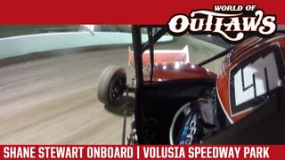 World of Outlaws Craftsman Sprint Cars Shane Stewart Volusia Speedway Park Feb 14, 2017 | ONBOARD