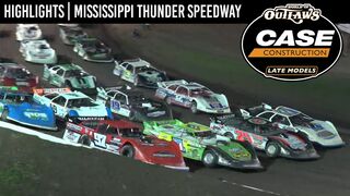 World of Outlaws CASE Late Models at Mississippi Thunder Speedway May 6, 2022 | HIGHLIGHTS