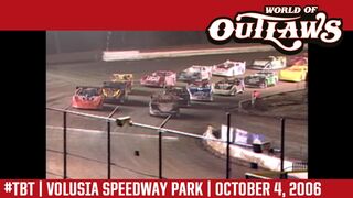 #ThrowbackThursday: World of Outlaws Craftsman Late Models Volusia Speedway Park October 4, 2006