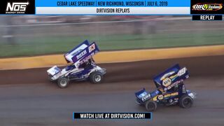 DIRTVISION REPLAYS | Cedar Lake Speedway July 6th, 2019
