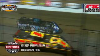 Highlights: World of Outlaws Craftsman Late Models Volusia Speedway Park February 20th, 2016