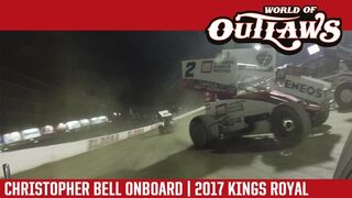 World of Outlaws Craftsman Sprint Cars Christopher Bell Eldora Speedway July 15, 2017 | ONBOARD