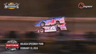Highlights: World of Outlaws Craftsman Late Model Series Volusia Speedway Park February 19th, 2016