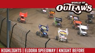 World of Outlaws Craftsman Sprint Cars Eldora Speedway July 14, 2017 | HIGHLIGHTS