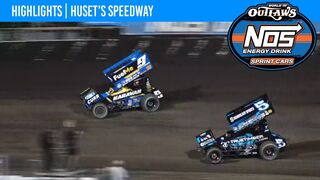 World of Outlaws NOS Energy Drink Sprint Cars Huset's Speedway, June 22, 2022 | HIGHLIGHTS