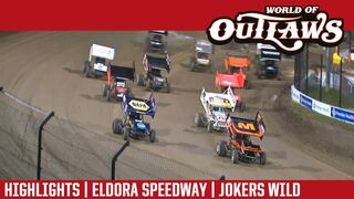 World of Outlaws Craftsman Sprint Cars Eldora Speedway July 13, 2017 | HIGHLIGHTS