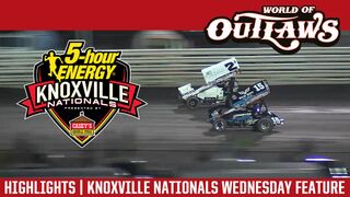 World of Outlaws Craftsman Sprint Cars Knoxville Nationals August 10th, 2016 | HIGHLIGHTS