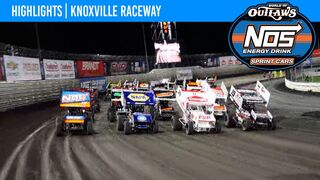World of Outlaws NOS Energy Drink Sprint Cars Knoxville Raceway, June 10, 2022 | HIGHLIGHTS