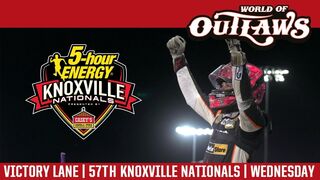 World of Outlaws Craftsman Sprint Cars Knoxville Nationals August 9, 2017 | VICTORY LANE