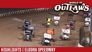 World of Outlaws Craftsman Sprint Cars Eldora Speedway September 23rd, 2016 | HIGHLIGHTS