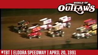 #ThrowbackThursday: World of Outlaws Craftsman Sprint Cars Eldora Speedway April 20, 1991