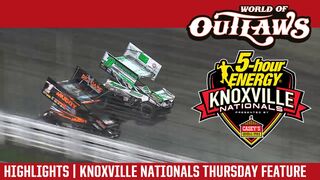 World of Outlaws Craftsman Sprint Cars Knoxville Nationals August 11th, 2016 | HIGHLIGHTS