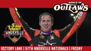 World of Outlaws Craftsman Sprint Cars Knoxville Raceway August 11, 2017 | VICTORY LANE