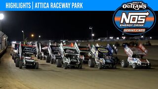 World of Outlaws NOS Energy Drink Sprint Cars Attica Raceway Park, May 20, 2022 | HIGHLIGHTS