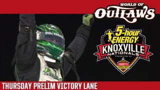 2016 World of Outlaws Craftsman Sprint Car Series Victory Lane | Knoxville Nationals | Night 2