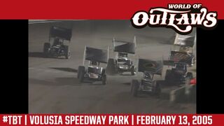 #ThrowbackThursday: World of Outlaws Craftsman Sprint Cars Volusia Speedway Park February 13, 2005