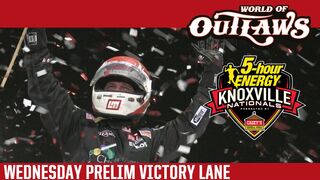 2016 World of Outlaws Craftsman Sprint Car Series Victory Lane | Knoxville Nationals | Night 1