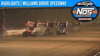 World of Outlaws NOS Energy Sprint Cars Williams Grove Speedway, Oct 5th, 2019 | HIGHLIGHTS