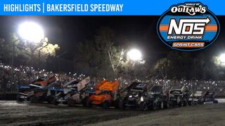 World of Outlaws NOS Energy Drink Sprint Cars Bakersfield Speedway, March 25, 2022 | HIGHLIGHTS