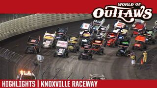 World of Outlaws Craftsman Sprint Cars Knoxville Raceway June 29, 2018 | HIGHLIGHTS