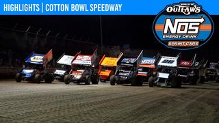 World of Outlaws NOS Energy Drink Sprint Cars at Cotton Bowl Speedway, March 4, 2022 | HIGHLIGHTS