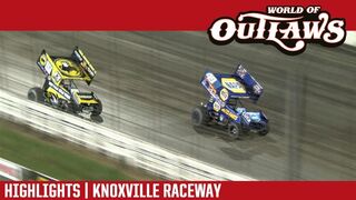World of Outlaws Craftsman Sprint Cars Knoxville Raceway August 9, 2018 | HIGHLIGHTS
