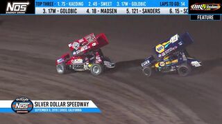 World of Outlaws NOS Energy Sprint Cars Silver Dollar Speedway, September 6th, 2019 | HIGHLIGHTS