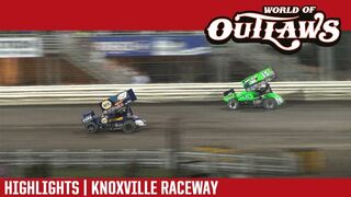 World of Outlaws Craftsman Sprint Cars Knoxville Raceway August 11, 2018 | HIGHLIGHTS