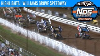 World of Outlaws NOS Energy Drink Sprint Cars Williams Grove Speedway, July 27th, 2019 | HIGHLIGHTS