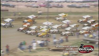 #ThrowbackThursday: World of Outlaws Sprint Cars Eldora Speedway April 14th, 1985