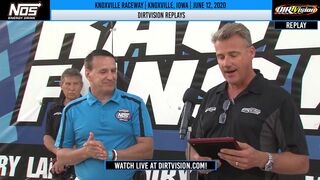 DIRTVISION REPLAYS | Knoxville Raceway June 12, 2020